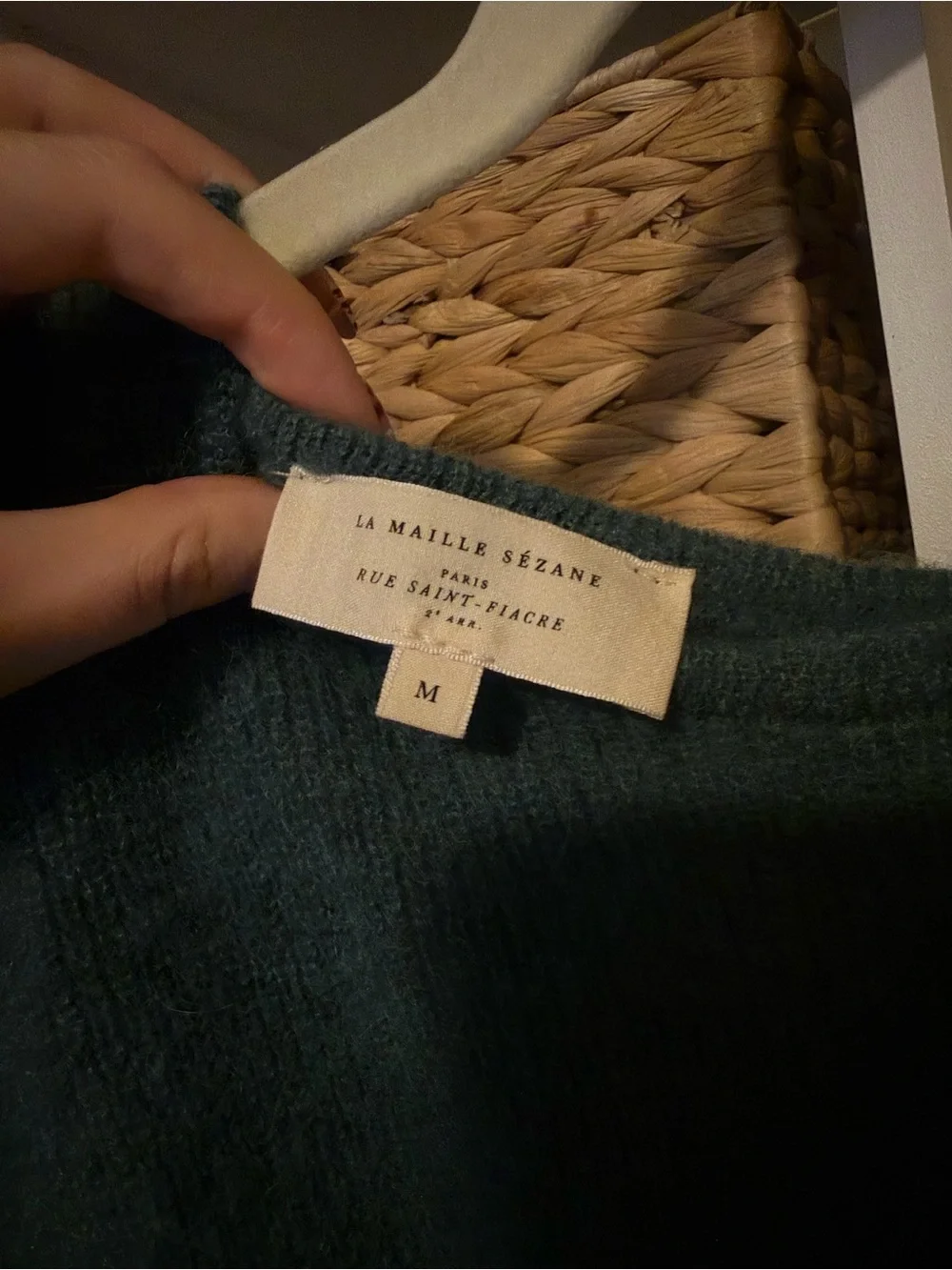 Sézane Gaspard Cardigan - Sage